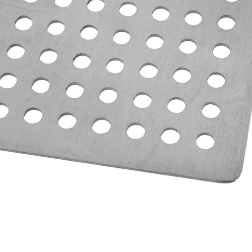 Square Drain Cover Grates,3.15" x 3.15" 304 Stainless Steel Drainage Grate Cover Replacement Floor Drain Strainer for Shower, Bathroom Floor, Balcony, and Outdoor Garden Drains -2pcs - size: 3.15" x 3.15"