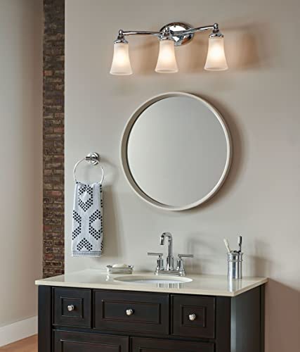 Moen DN0786CH Iso Bathroom Hand Towel Ring, Chrome - size: (Pack of 1)