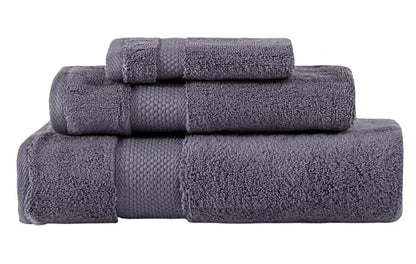 BAGNO MILANO Turkish Towels Hotel-Spa Towel Set, 100% Turkish Cotton | Ultra Soft Plush Absorbent Towels Set (Grey, Towel Set of 6) - color: Grey, size: Towel Set of 6