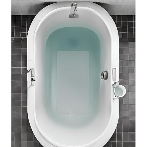 Kahuna Grip™ Non-Slip Peel and Stick Bath & Shower Mat - Clear (16x35) - size: 35" x 16" (Rectangular)