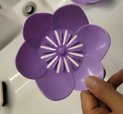 Soap Dish Soap Holder for Showerl Self Draining Bar for Shower Bathroom Bathtub Kitchen，Purple+Purple - color: Purple+purple