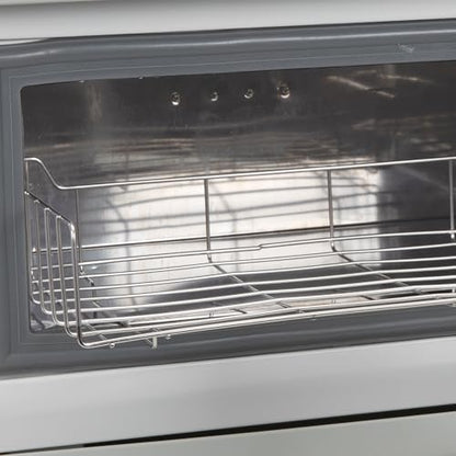 ForPro Warm & Cozy Hot Towel Warmer, Large 16L Capacity Cabinet, Stainless Steel Rack, White - size: Large 16L