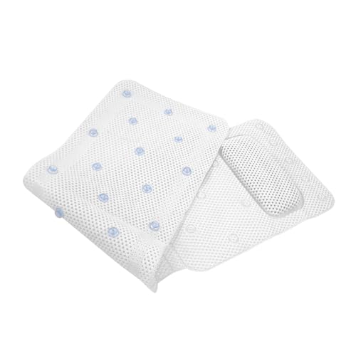 Luxury Bath Cushion, Full Body Bath Pillow for Bathtub, 49.21 * 14.17in Thick Bathtub Cushion, Bath Mat for Head and Neck Support, Ideal Bath Accessories for Spa, Soaking, Tub