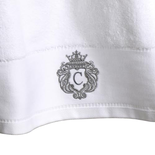 Luxury Bathroom Super Soft and Highly Absorbent Premium 100% Cotton Bath Towel Set for Gifts (White-C) - color: White-c