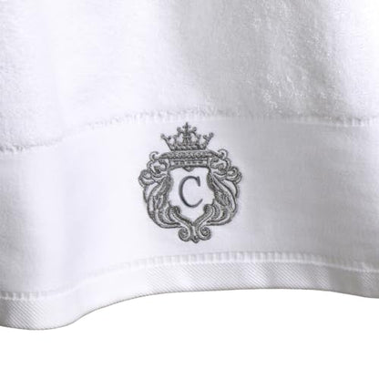 Luxury Bathroom Super Soft and Highly Absorbent Premium 100% Cotton Bath Towel Set for Gifts (White-C) - color: White-c