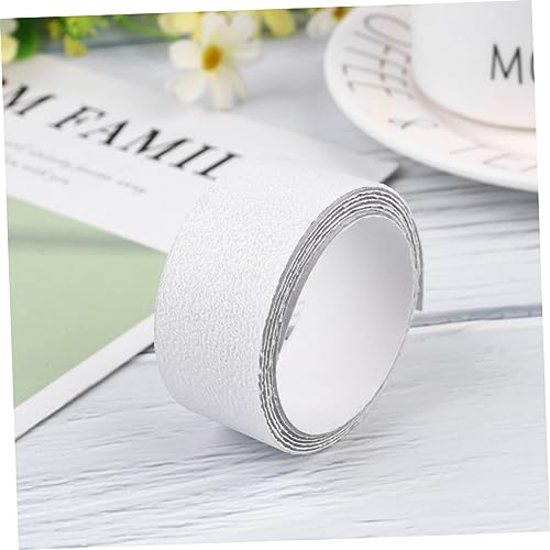 Amosfun 3Rolls Transparent Peva Bathtub Slip Decals of Self Adhesive Bathroom Stickers Safety Stickers for Tub Shower Floors Easy to Apply Non Slip Protection