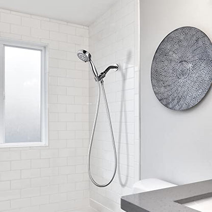 Shower Hose, 120 Inches Extra Long Shower Head Hose Extension for Bathing Toilet Cleaning Dogs Bathing Chrome Handheld Shower Hose - color: Chrome, size: 120inch