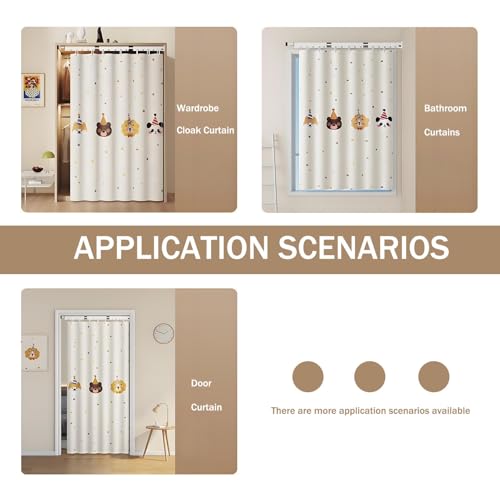 Shower Curtain Rod, 69 Inches, Chrome, Metal, Wall Mounted, Metallic Uncoated Metal - color: white, size: 69IN+8IN