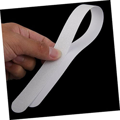 Healifty 24pcs Transparent Non Slip Bath Safety Strips for Bathtubs Showers Stairs Floors Adhesive Stickers for Enhanced Traction Slip Prevention - size: 24 pcs