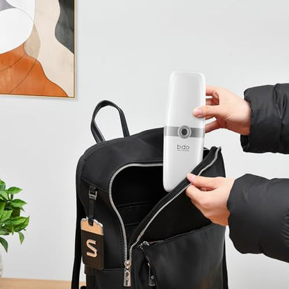 VITVITI Toothbrush Travel Case, Portable Leakproof Travel Soap Container Dish Tray, Portable 7.88 inch Toothpaste Toothbrush Holder with Cover for Trip/Bathroom/Camping, White A - color: White 2