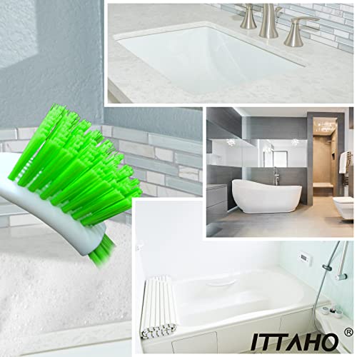 3 Pack Dish Brush,Dish Scrub Brush, Kitchen Scrub Brush for Cleaning Dishes, Double Sided Bristles Scrubber Cleaner for Dishes,Sink,Pots,Pans,Bathroom Shower,Tile,Tubs