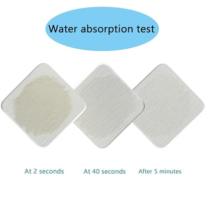 NiuYichee 4PCS Water Absorbent Stone Coasters for Sink, Quick-Drying Diatomite Soap Dish, Modern Home Kitchen & Bathroom, 3.15 x 3.15in, White - color: White