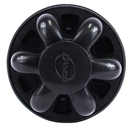 Danco 10768A | Disposal Genie II Garbage Disposal Strainer and Stopper, Kitchen Sink Drain Splash Guard with Food Scraper, Black, 1-Pack - color: Black