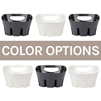 JS Jackson Supplies Universal White Plastic Drip Tray for Toilet Plunger - color: White