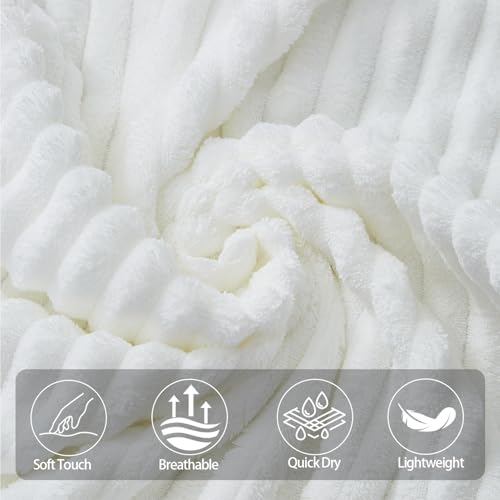 6 Pack Soft Microfiber Hand Towels for Bathroom, 16"x30", White | Face Towels, Highly Absorbent, Quick Dry, Low Lint, Hanging Loop, Lightweight Towels for Guest Bath, Gym, Travel & Kitchen - color: White
