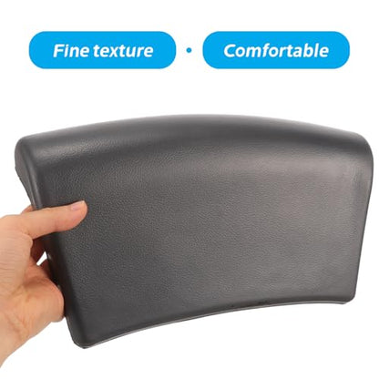 Non-Slip Bath Pillow for Bathtub with Suction Cups, Tub Pillow Head Neck Support for Soaking, Bathroom Bath Cushion Accessory