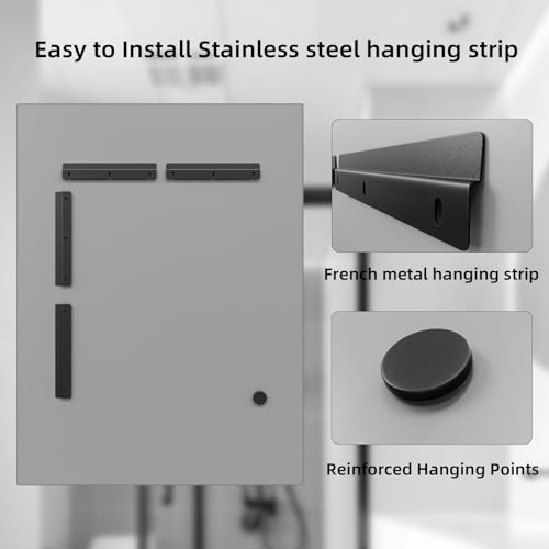 Rectangular Beveled Bathroom Mirrors, 36X55 inch Beveled Bathroom Mirror， | bedroom/wall/makeup area/cloakroom, hung horizontally or vertically. - size: 36"L x 55"W