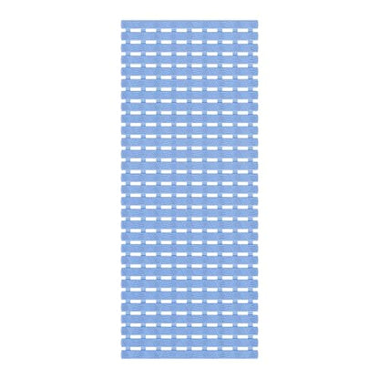 Bathtub Mat Non Slip - for Inside Bath Tub & Shower, Large 40x16 Inch, 261 Strong Suction Cups, Soft Textured Surface, Fast Drain & Quick Dry, Bathroom Safety Mat, Pastel Blue, Matace - color: Pastel Blue, size: 40" x 15.8" (Rectangular)