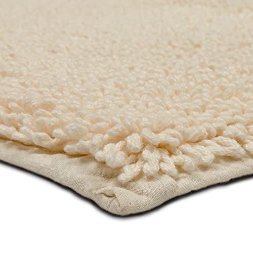 Mohawk Home Classic Cotton Ii Parchment 2' x 5' Bath Mat - color: Ivory, size: 2' x 5' (Rectangular)