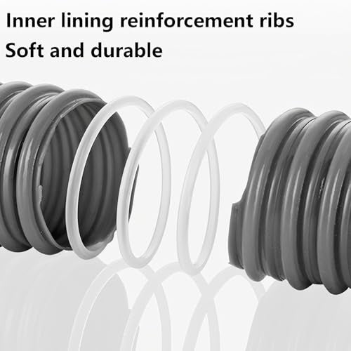 Qrity 1PCS Flexible Drain Pipe, 17.7"(450mm) Bathroom Sink Drain Pipe for Kitchen Sinks and Shampoo Bowls - style: Style-A