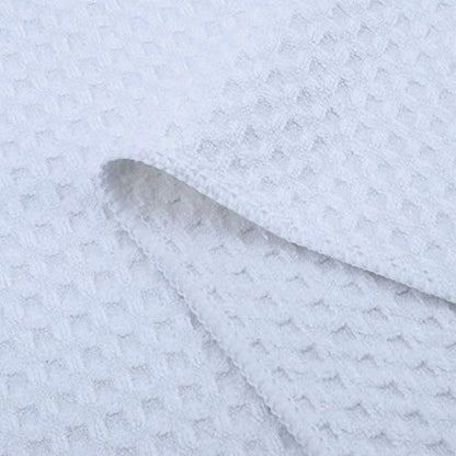 POLYTE Ultra Premium Microfiber Kitchen Dish Cloth Waffle Weave, 8 Pack (12x12 in, White) - color: White, size: 12x12 in
