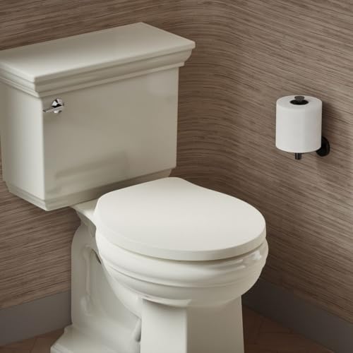 Kohler K-28005-96 Drift ReadyLatch Quiet Close Round Toilet Seat, Biscuit (Pack of 2) - color: Biscuit, size: Round (Pack of 2)