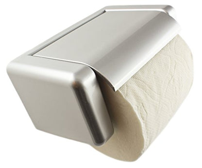 Zoie + Chloe Easy-Snap Toilet Paper Holder - Load and Unload with One Hand - color: Chrome