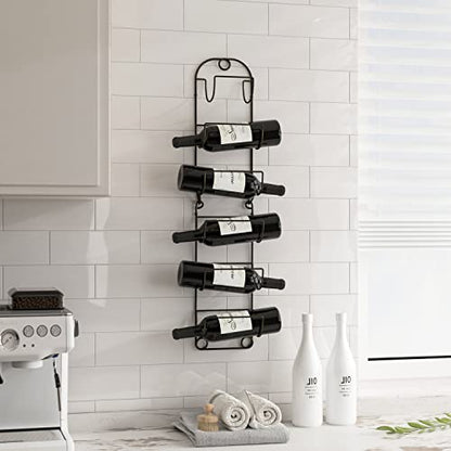 Towel Racks for Bathroom Wall Mounted Metal Wine Rack Towel Shelf Towel Holder for Bath Bronze - color: Bronze