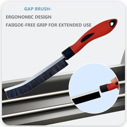 Gap Cleaning Brushes,Small Conner Crevice Cleaner Essentials Home Cleaning | Crevice Brushes for Women Men, Hard Bristle Small Space Scrub for Household House Bathroom Kithen Window Shower Sink - color: 6pcs New Model
