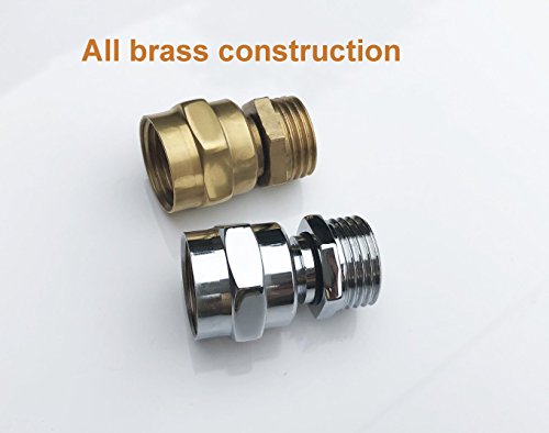 shower head Swivel ball adapter,hand shower rotate povit shower arm extension connector,ORB/oil rubbed bronze