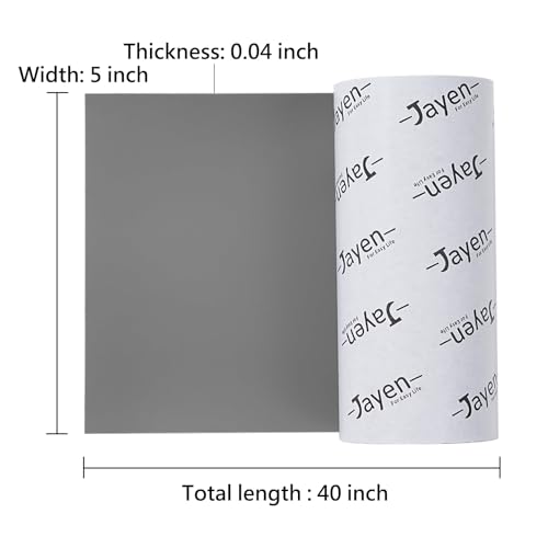 Non Slip Self Adhesive Silicone Cuttable Furniture Pads - 5x40 inch | widely used, functionality, easy to use - color: 5x40 Grey