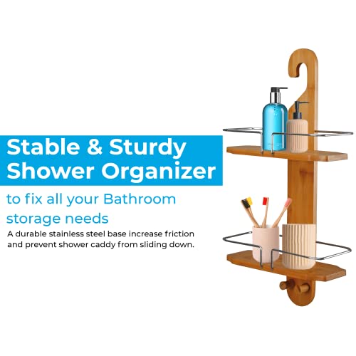 Blue Canyon Bambus II Shower Caddy