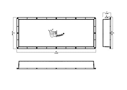 Extra Large Shower Niche 16"X40"(Inside 38" x 14") in Waterproof - Ready Tile Shower Niche Shelf and Easy Installation for Bathroom Niche Storage - Long Niche Wall Insert
