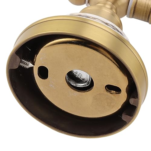 Swivel Towel Rack, Multi arm Brass Bathroom Towel Rack wall Mounted 180° Rotation Thicken Hanger bar for Bathroom for Kitchen (Three Rods) - size: Three Rods