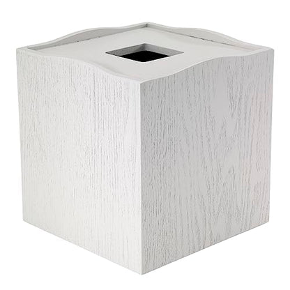 Avanti Linens - Tissue Box Cover, Coastal Home Decor, Seaglass - size: Tissue Box Cover