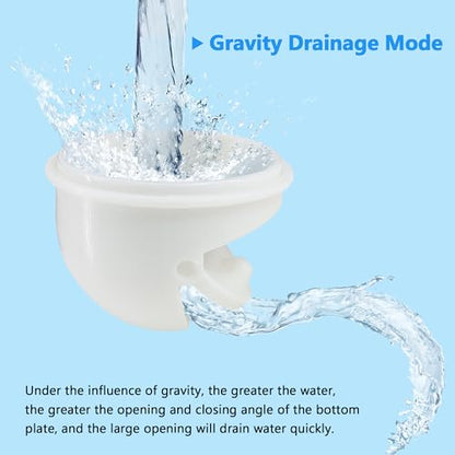 Bathroom White Sink Drain Kit, with Flexible Expandable P-Trap Sink Drain Pipe, Fits 1-1/4",1-1/2" and 2'' Drain Hole, Built-in Anti-Clogging Stopper, Anti-Odor With Overflow - color: White With Overflow, style: 1 Pack