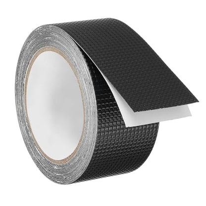 PATIKIL 2 Inch x 20 Feet Non-Slip Grip Tape, Waterproof Non-Abrasive Traction Tape Self-Adhesive Cushion Pad Strips for Handrails Game Controllers Ovens- 1 Roll (Black) - color: Black, size: 2 Inch x 20 Feet