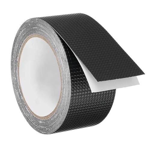 PATIKIL 2 Inch x 20 Feet Non-Slip Grip Tape, Waterproof Non-Abrasive Traction Tape Self-Adhesive Cushion Pad Strips for Handrails Game Controllers Ovens- 1 Roll (Black) - color: Black, size: 2 Inch x 20 Feet