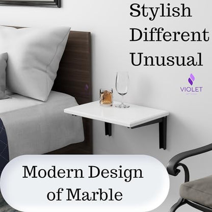 Real Turkish Bath Natural Marble Wall Mounted Folding Shower Seat, Handmade Foldable Waterproof Sturdy Chair, Premium Quality Space Saving Bathroom Stool, Inside Bath Fold Down Bench
