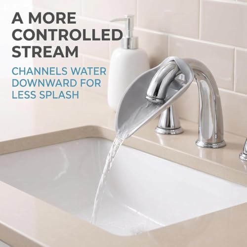 Faucet Extender for Toddlers - Sink Extender for Kids Hand Washing, Bathroom Sink Spout Wash Helper for Children Baby Bathroom Safety Sink Extender for Kids, Faucet Extender for Kids