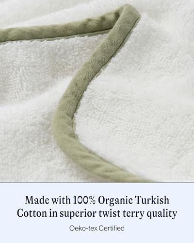 Lalo Baby Washcloths 3-Pack - 100% Organic Cotton, Soft & Absorbent, Gentle on Sensitive Skin, Machine Washable Soft Kids Washcloths - Sage - color: Sage
