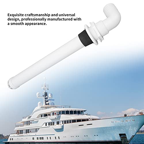 Overflow Drain Pipe, Overflow Assembly, Stable Water Flow, Strainer Pipe Tube Bathroom Pipes Fittings Universal for Yacht Cabin Bathroom Sink