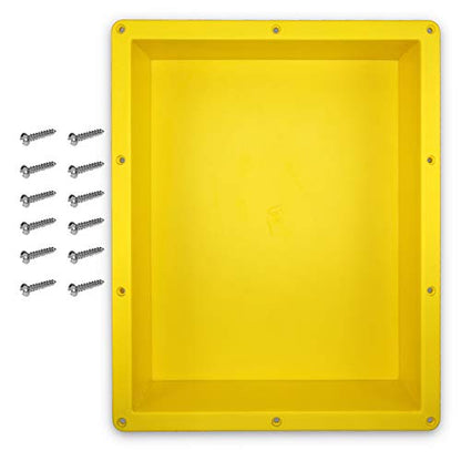 16" x 20" Single Shelf Recessed Shower Niche - size: 16 x 20 Single Shelf