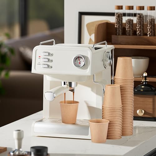 SIUQ 400 Pack 3 oz Kraft Paper Cups, Disposable Bathroom Mouthwash Cups | Mini Brown Paper Espresso Cups 3 Ounce for Parties, Bathroom, Picnics, Travel and Events - style: 3oz-400pack
