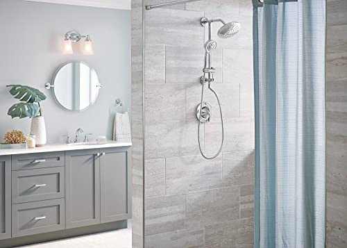 Moen YB2886CH Eva Bathroom Hand Towel Ring, Chrome - color: Chrome, size: 1 Count (Pack of 1)