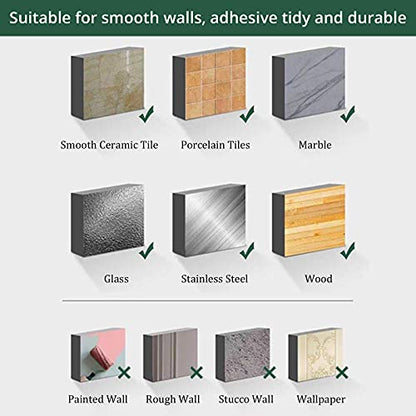 Self Adhesive Towel Bar, JiGiU Bathroom Hardware Set Include 16-Inch Bath Towel Bar,Toilet Paper Holder & 3 Packs Towel Hooks SUS304 Stainless Steel Wall Mount No Drill Sticky on Towel Holder Kit | With 16" Bath Towel Bar,Toilet Paper Holder & 3PCs Towel