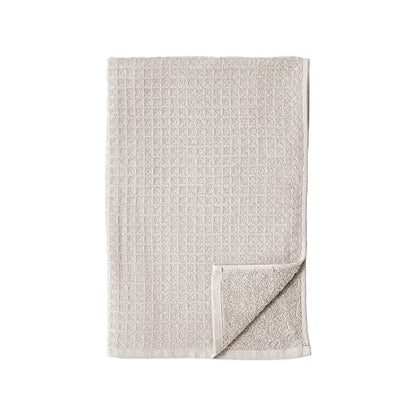 UCHINO Waffle Twist Cotton Hand Towel Absorbent Quick Dry 20x30 Linen 1 Pc - color: Linen, size: Hand Towel