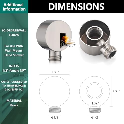 Handheld Shower Head with Slide Bar Combo, 6 Settings Handheld Shower with ON/OFF Pause Switch, Adjustable Height 27.5" Long Slide Bar, Wall Supply Elbow and 6.6ft Shower Hose, Brushed Nickel - color: Brushed Nickel