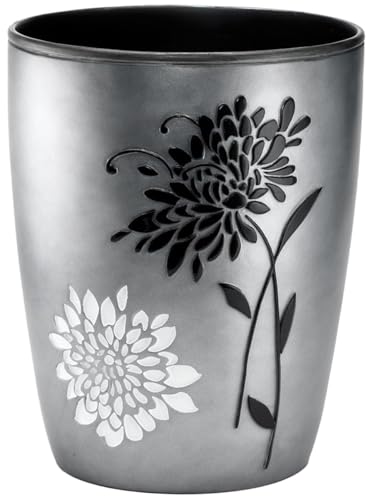Zahari Home Decorative Trash Can for Bathroom, Office & Bedroom - 2.1 Gallons Stylish & Small Trash Can for Dorms, Desktop & Restroom - Chic Waste Basket for Compact Spaces, Erica - color: Erica