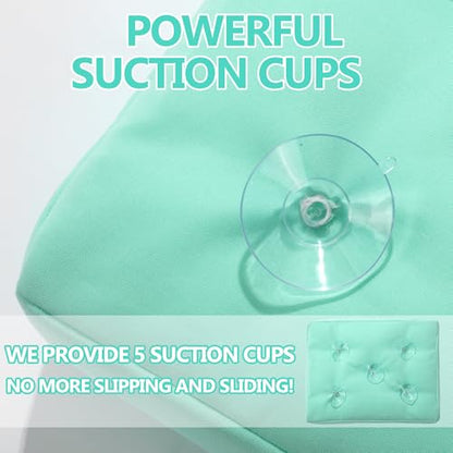 Bath Seat Pillow for Bathtub, Bathtub Seat Cushion For Tub with Non-Slip Suction Cups, Spa Pillow Shower Seat Cushion Bath Tub Cushion For Soaking Tub in Bathroom